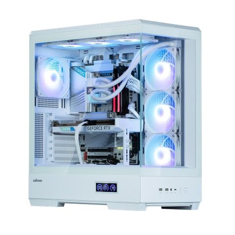 Корпус для ПК Zalman P50 DS (P50DSWHITE) - Нулевой остаток (Feed)  - Нулевой остаток (Feed) 