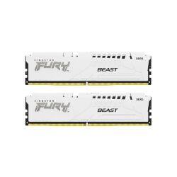 Модуль памяти для компьютера DDR5 32GB (2x16GB) 6000 MHz Beast White Kingston Fury (ex.HyperX) (KF560C36BWE2K2-32)