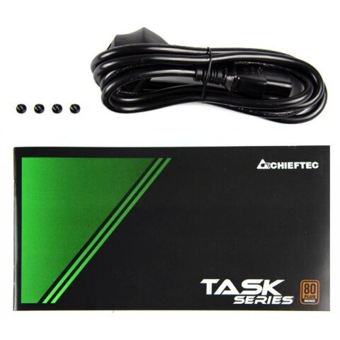 Блок питания Chieftec 500W Task (TPS-500S) - Нулевой остаток (Feed)  - Нулевой остаток (Feed) 
