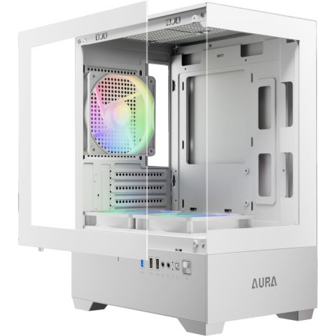 Корпус Gamdias AURA GC9M ARGB WH (4711514502534) - Нулевой остаток (Feed) - Нулевой остаток (Feed)