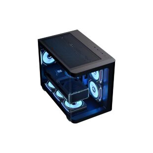 Корпус AeroCool P300C-G-BK-v1 Black (ACCS-PN02033.11)
