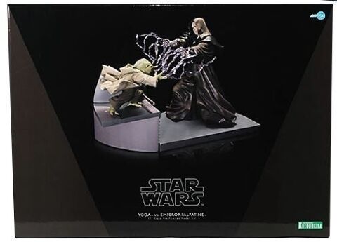 Фигурка Kotobukiya Star Wars Yoda Vs Emperor Palpatine Звёздные войны Йода Император Палпатин 37 см. -   -  
