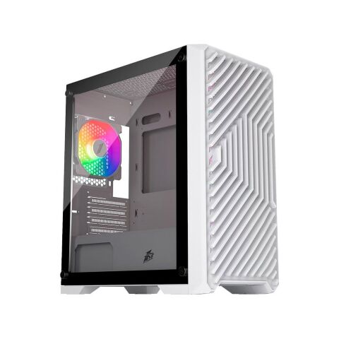 Корпус для ПК 1stPlayer T5-WH-4F1-W - Нулевой остаток (Feed)  - Нулевой остаток (Feed) 