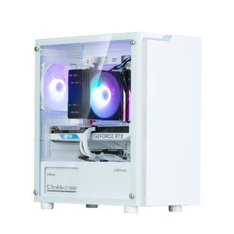 Корпус для ПК Zalman T4 Plus (T4PLUSWHITE) - Нулевой остаток (Feed)  - Нулевой остаток (Feed) 