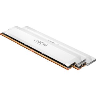 Модуль памяти для компьютера DDR5 64GB (2x32GB) 6400 MHz Pro Overclocking White Micron (CP2K32G64C40U5W)