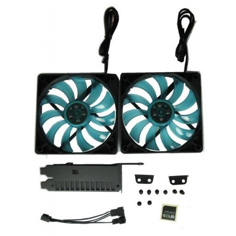 Кулер для видеокарты Gelid Solutions PCI Slot Fan Holder (SL-PCI-02) - Нулевой остаток (Feed)  - Нулевой остаток (Feed) 