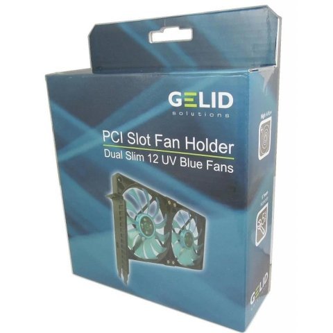 Кулер для видеокарты Gelid Solutions PCI Slot Fan Holder (SL-PCI-02) - Нулевой остаток (Feed)  - Нулевой остаток (Feed) 