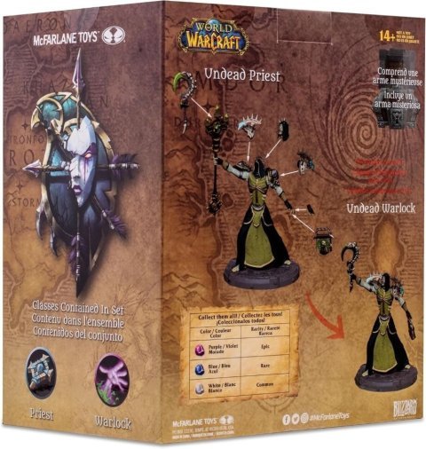 Фигурка McFarlane World of Warcraft Undead Priest Warlock Варкрафт Нежить Жрец Варлок -   -  
