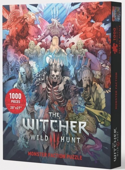 Пазл Ведьмак Dark Horse Comics The Witcher 3: Wild Hunt Monster Faction Puzzle 1000 шт. -   -  