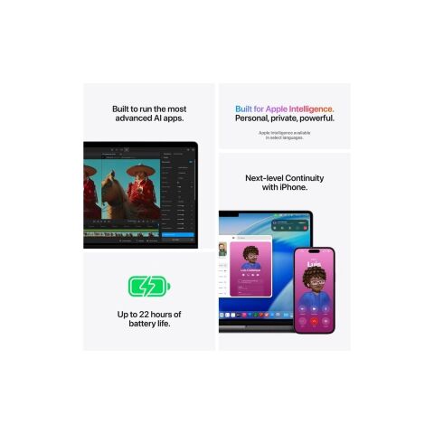 Ноутбук Apple MacBook Pro 14 A3426 M5 Pro Silver (MJLV4UA/A) - Ноутбуки  - Ноутбуки 