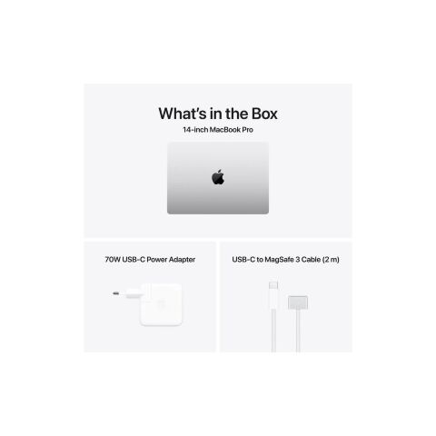 Ноутбук Apple MacBook Pro 14 A3426 M5 Pro Silver (MJLV4UA/A) - Ноутбуки  - Ноутбуки 