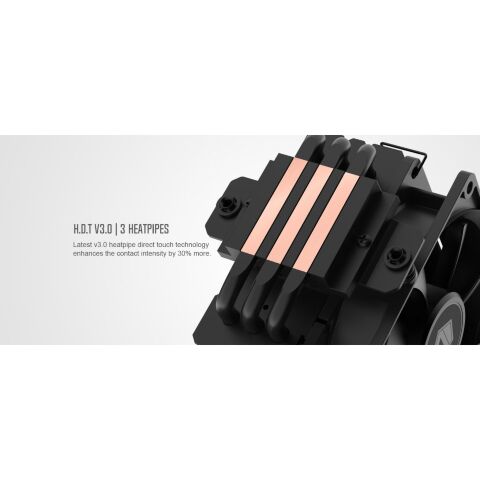 Кулер для процессора ID-Cooling SE-903-XT Black - Нулевой остаток (Feed)  - Нулевой остаток (Feed) 