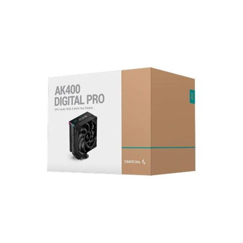 Кулер для процессора Deepcool AK400 DIGITAL PRO - Нулевой остаток (Feed)  - Нулевой остаток (Feed) 