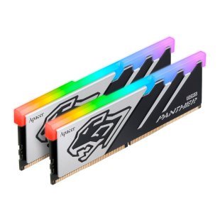 Модуль памяти для компьютера DDR5 32GB (2x16GB) 5600 MHz Panther RGB Apacer (AH5U32G56C5229BAA-2)