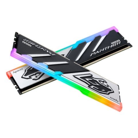 Модуль памяти для компьютера DDR5 32GB (2x16GB) 5600 MHz Panther RGB Apacer (AH5U32G56C5229BAA-2) - Нулевой остаток (Feed) - Нулевой остаток (Feed)