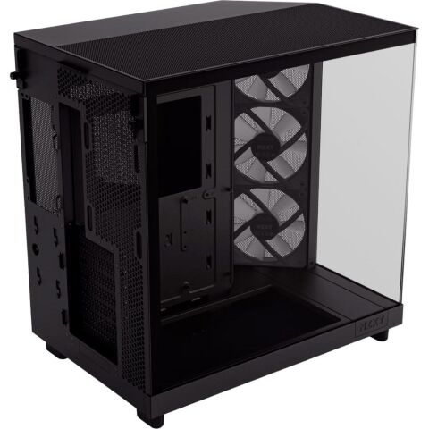 Корпус NZXT H6 Flow RGB All Black (CC-H61FB-R1) - Нулевой остаток (Feed)  - Нулевой остаток (Feed) 