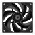 Кулер для корпуса ID-Cooling AF-125-K TRIO - Нулевой остаток (Feed)  - Нулевой остаток (Feed) 