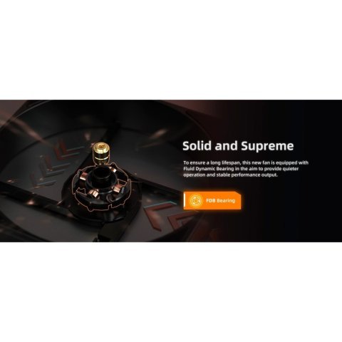 Кулер для корпуса ID-Cooling AF-125-K TRIO - Нулевой остаток (Feed)  - Нулевой остаток (Feed) 