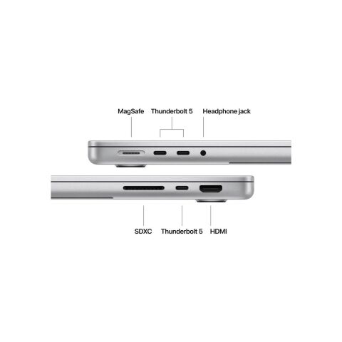 Ноутбук Apple MacBook Pro 14 A3426 M5 Pro Silver (MGDP4UA/A) - Ноутбуки  - Ноутбуки 