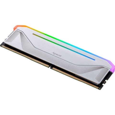 Модуль памяти для компьютера DDR5 32GB (2x16GB) 6000 MHz NOX RGB Silver Apacer (AH5U32G60C622NWAA-2) - Нулевой остаток (Feed) - Нулевой остаток (Feed)