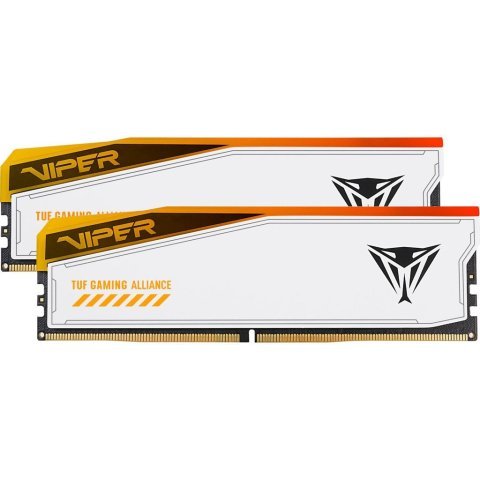 Модуль памяти для компьютера DDR5 32GB (2x16GB) 6000 MHz Viper Elite 5 RGB TUF Patriot (PVER532G60C36KT) - Нулевой остаток (Feed) - Нулевой остаток (Feed)