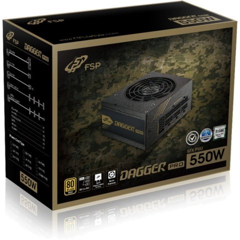 Блок питания FSP 550W SFX DAGGER PRO (SDA2-550) - Нулевой остаток (Feed) - Нулевой остаток (Feed)