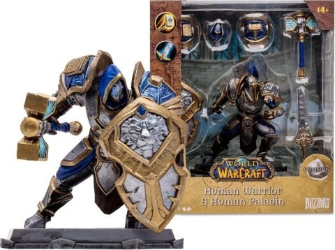Фигурка McFarlane World of Warcraft Human Warrior Paladin Варкрафт Человек Паладин Воин - -