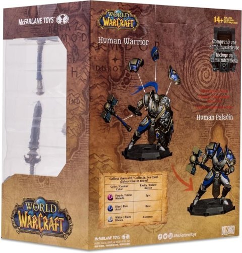 Фигурка McFarlane World of Warcraft Human Warrior Paladin Варкрафт Человек Паладин Воин - -