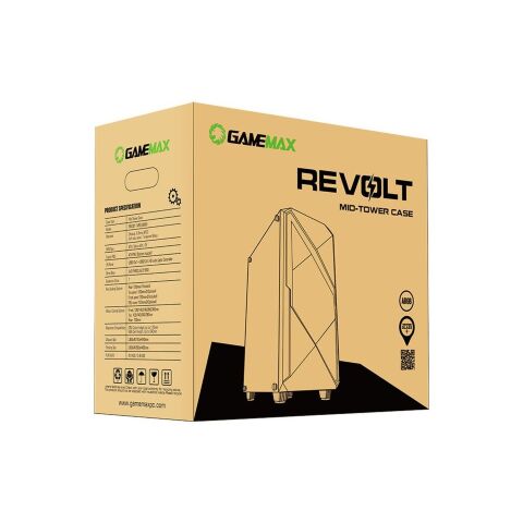 Корпус для ПК Gamemax Revolt - Корпуса  - Корпуса 