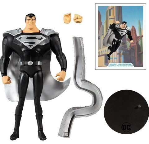 Фігурка McFarlane DC Multiverse Animated Superman (Black Suit) Супермен 18 см. -   -  