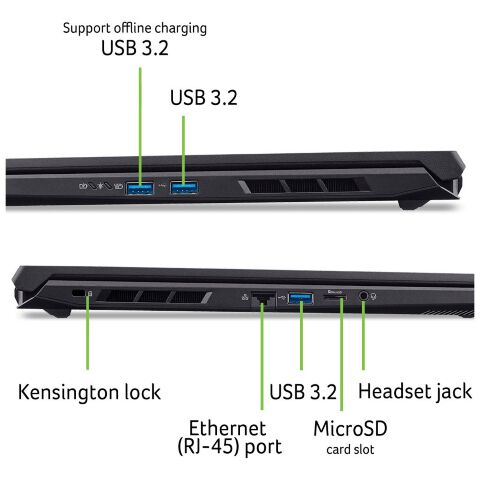 Ноутбук Acer Nitro V 17 AI ANV17-41-R7NT (NH.QYVEU.006) - Нулевой остаток (Feed)  - Нулевой остаток (Feed) 
