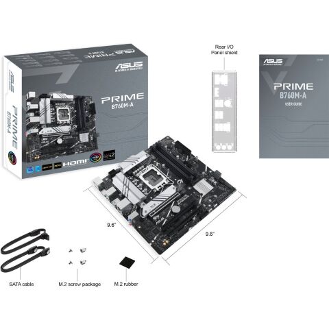 Материнская плата ASUS PRIME B760M-A-CSM - Нулевой остаток (Feed)  - Нулевой остаток (Feed) 
