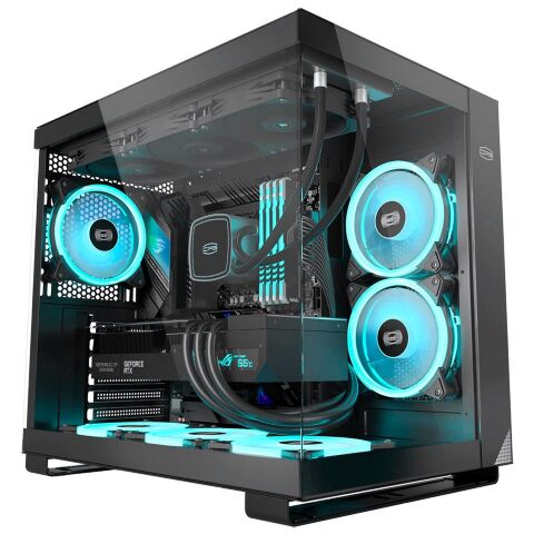 Корпус для ПК PcCooler C3 T500 ARGB BK - Нулевой остаток (Feed)  - Нулевой остаток (Feed) 