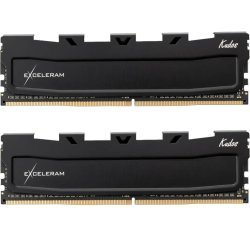 Модуль памяти для компьютера DDR5 48GB (2x24GB) 6000 MHz Black Kudos eXceleram (EK50480604048CD)