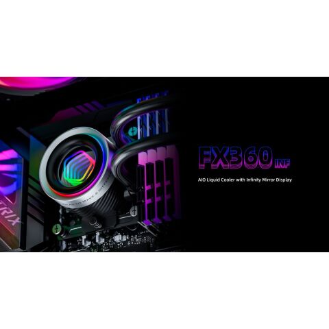 Система жидкостного охлаждения ID-Cooling FX360 INF - Нулевой остаток (Feed)  - Нулевой остаток (Feed) 
