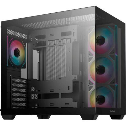 Корпус для ПК Deepcool CG530 4F Black (R-CG530-BKADA4-G-1) - Нулевой остаток (Feed)  - Нулевой остаток (Feed) 