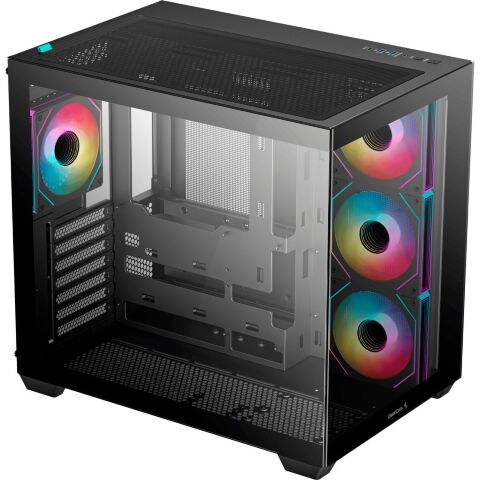 Корпус для ПК Deepcool CG530 4F Black (R-CG530-BKADA4-G-1) - Нулевой остаток (Feed)  - Нулевой остаток (Feed) 