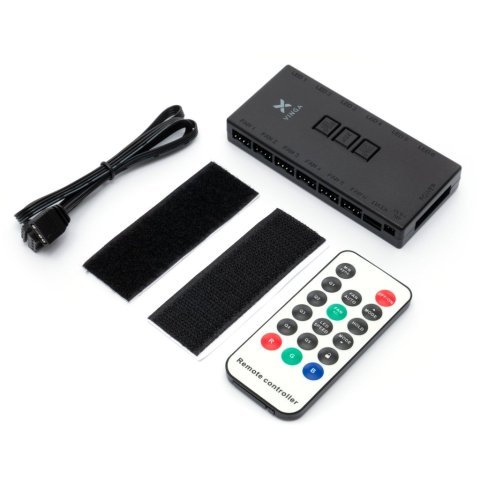 Модуль управления подсветкой Vinga RGB control-03 - Акссесуары к системам охлаждения  - Акссесуары к системам охлаждения 