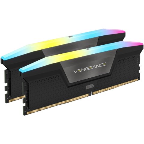 Модуль памяти для компьютера DDR5 32GB (2x16GB) 7200 MHz Vengeance RGB Corsair (CMH32GX5M2X7200C34) - Нулевой остаток (Feed) - Нулевой остаток (Feed)