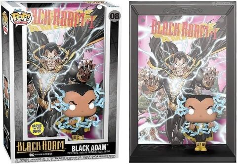 Фигурка Funko Comic Covers: DC Comics - Black Adam (Glow) Фанко Чёрный Адам 08 - -