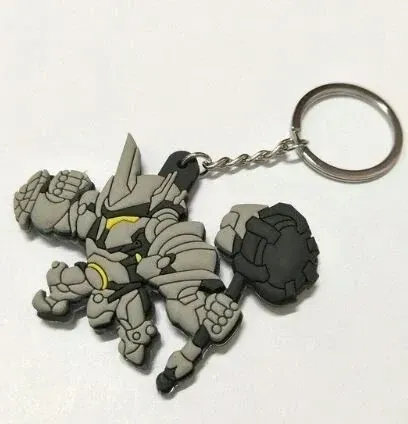 Брелок 3D Овервотч Overwatch Двосторонній об'ємний - REINHARDT -   -  