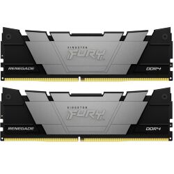 Модуль памяти для компьютера DDR4 32GB (2x16GB) 3600 MHz Fury Renegade Black Kingston Fury (ex.HyperX) (KF436C16RB12K2/32)