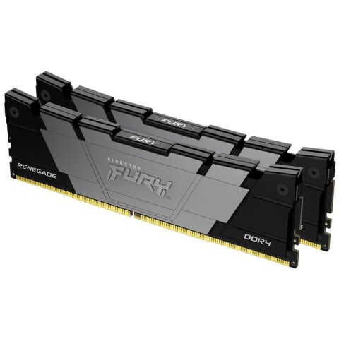 Модуль памяти для компьютера DDR4 32GB (2x16GB) 3600 MHz Fury Renegade Black Kingston Fury (ex.HyperX) (KF436C16RB12K2/32) - Модули памяти для компьютера  - Модули памяти для компьютера 