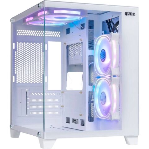Корпус для ПК Qube REEF ARGB White (REEF_GMNU3) - Нулевой остаток (Feed)  - Нулевой остаток (Feed) 