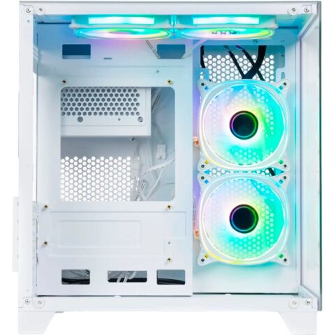 Корпус для ПК Qube REEF ARGB White (REEF_GMNU3) - Нулевой остаток (Feed)  - Нулевой остаток (Feed) 
