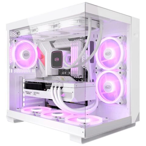 Корпус для ПК PcCooler C3 T500 ARGB WH - Нулевой остаток (Feed)  - Нулевой остаток (Feed) 