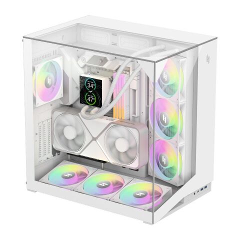 Корпус для ПК Gamemax NEX C56 VC WH - Нулевой остаток (Feed) - Нулевой остаток (Feed)