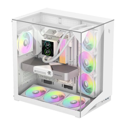 Корпус для ПК Gamemax NEX C56 VC WH - Нулевой остаток (Feed) - Нулевой остаток (Feed)
