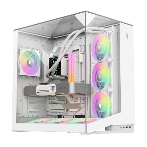 Корпус для ПК Gamemax NEX C56 VC WH - Нулевой остаток (Feed) - Нулевой остаток (Feed)