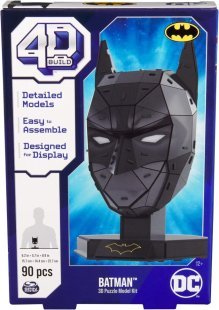 Пазл 4D Build DC Batman Puzzle Model Kit 3D картон Бетмен 90 шт.